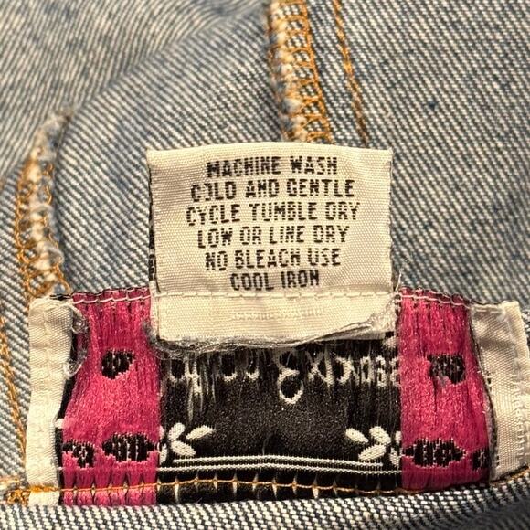 Vintage Cotton Express Jacket Denim Barn Chore Coat Cottage Workwear Blue Small - Picture 4 of 7